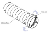 125mm Threaded Connector Male